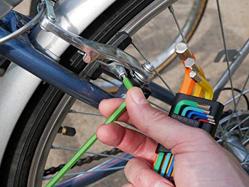 13 Piece Ball End Color Coded Hex L-Key Set - Inch #TOP6