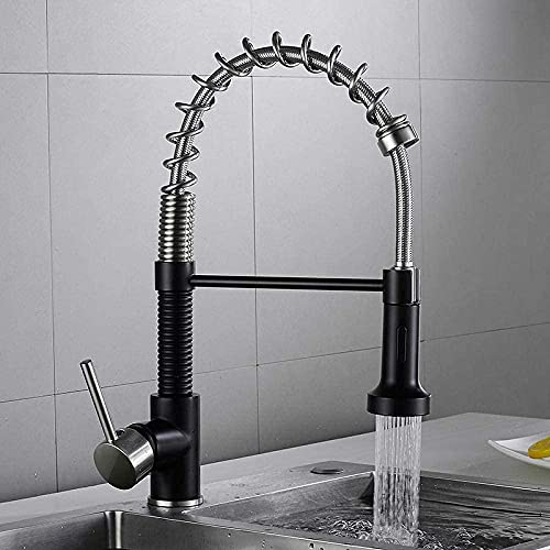 Robinet de cuisine avec douchette extractible mitigeur flexible - 5