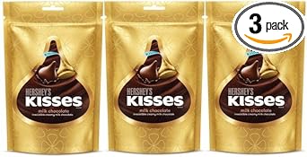 HERSHEY'S KISSES MILK CHOCOLATE (3 X 36 GM) PACK OF 3 Fudges (3 x 36 g) - image, photos