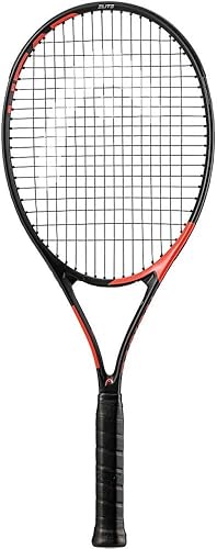 Miniatura 2 de Head Ti. Radical Elite - Raqueta de tenis incluida con una bolsa o mochila de tenis base negra - Accesorios opcionales