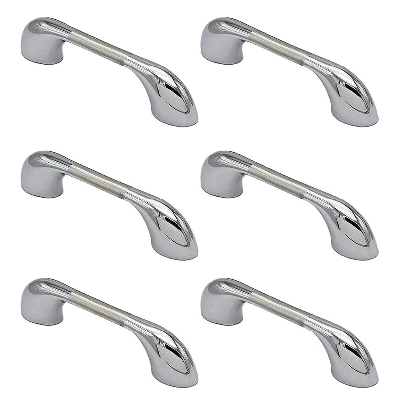 Rawk Stainless Steel 157 Kitchen Cabinet and Drawer Handle, Chrome and Two Tone Finish 4 inch Size for Wardrobe Door Cabinet with Screws (C.P & Two Tone Finish, 4-Inch, Pack of 1) (B0D7SKHSBF) Amazon Price History, Amazon Price Tracker