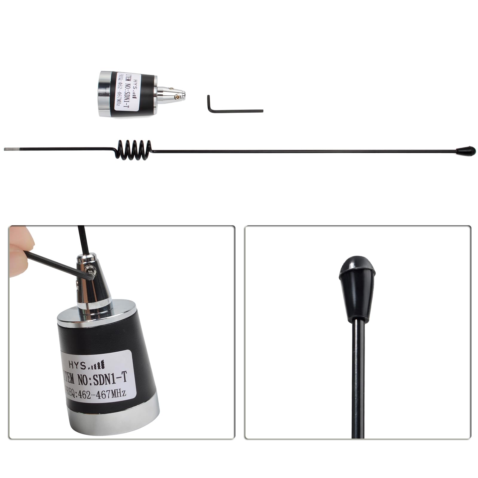 アンテナ 144MHz Wave Gear GAS-2020 NF0.4dB 144MHz Wave Gear GAS-2020 NF0.4dB マスト金具付 144MHz Wave Gear