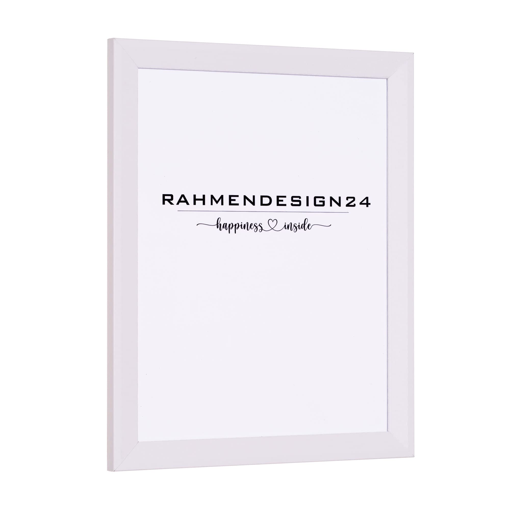 Bilderrahmen Rio 70x70 Weiß (matt) Fotorahmen, Wechselrahmen, Posterrahmen, Puzzlerahmen