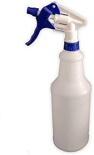 SellNet Essentials Leakproof Empty Clear Refillable Spray Bottle | for Cleaning Solutions, Essential Oils, Travel, Perfumes | 32 Oz / 1 Quart