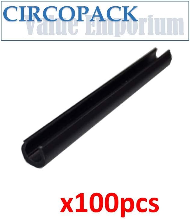 Cable Clamp for Rope, Wire or Cable, Used To Clip and Secure Netting or Fabric To Rope (1/8 Inches x 2 Inches) (100 Pieces)