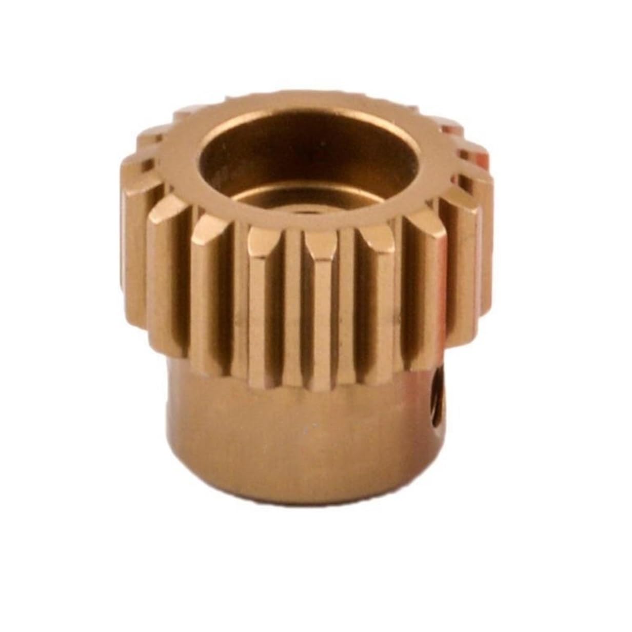 ELLANA Transmission Angle 1pcs Metal 48P Spur Gear 18T 19T 20T 21T 22T 23T 24T 25T 26T Motor Gear 80T 85T 92T Pinion Gear 3.175mm Shaft Motor Gear Driver Shaft (Color : 17T)