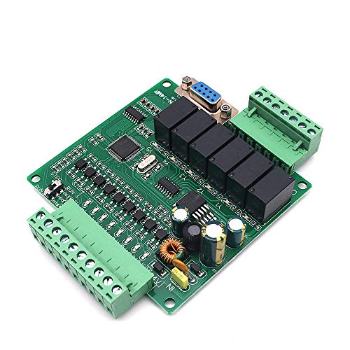 DollaTek DC24V Plc Industrial Control Board Controller FX1N-14MR Board Relay output, gray - Image 4