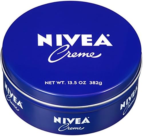 NIVEA Creme Body, Face and Hand Moisturizing Cream, 13.5 Oz Tin