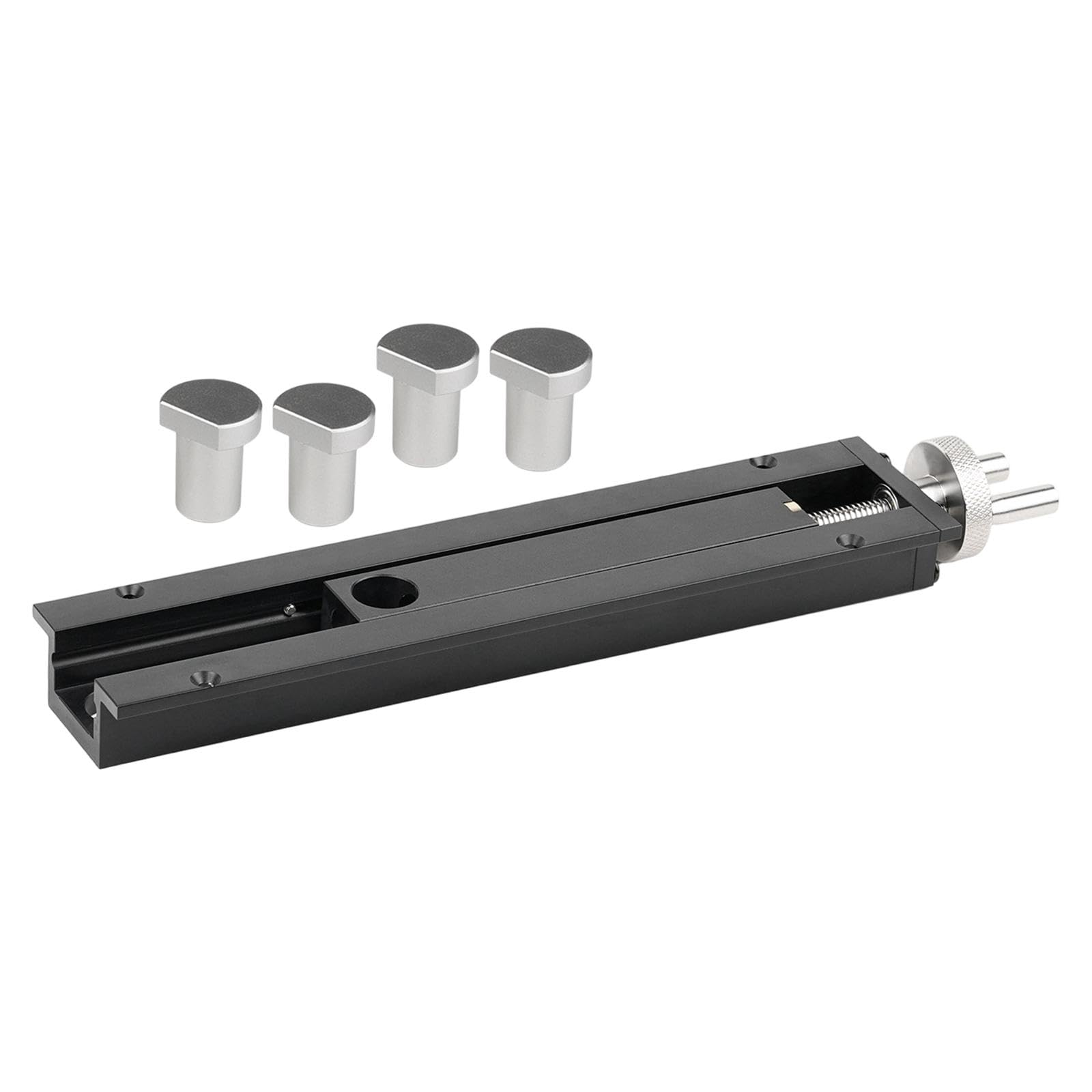 Étau de table à inertie Sharplace en alliage d'aluminium avec bouchons d'argent