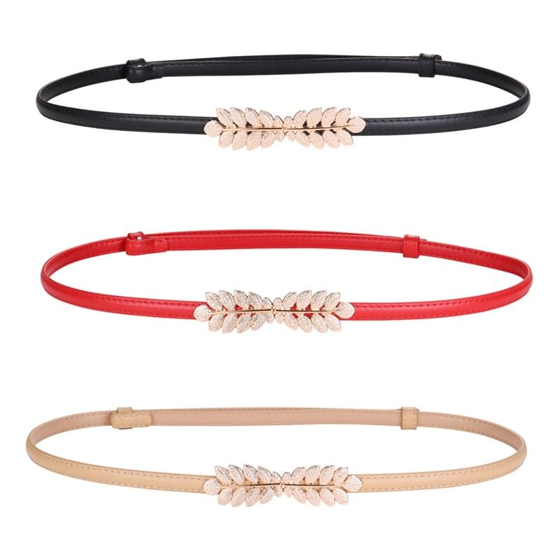 Waistband With Dress Decoration Sweater Shirt Waist Cinched Cowhide Belt Waist Chain For Women(white-Dinosaur Doodle4)2