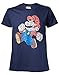 Produktbild Nintendo T-Shirt -XL- Mario Word Play, blau