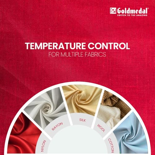 Image of Goldmedal Neo 1000W Faster Heating Dry Iron|5 - Fabric Setting