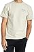 Brixton Men's Grade T-Shirt Medium Cream/Blue – Short Sleeve Standard Tee
