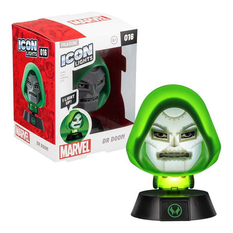 Marvel Dr Doom Icon Light - Officially Licensed Marvel Product