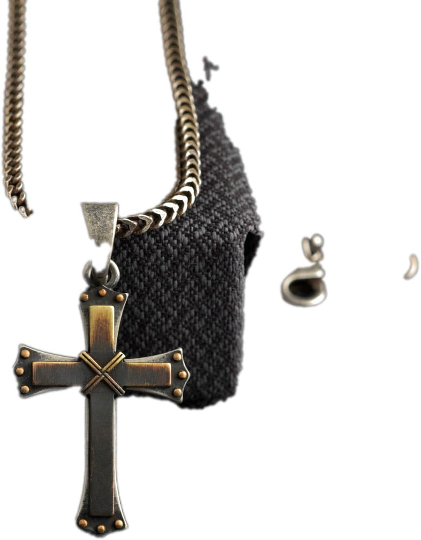 Twister Cross Necklace