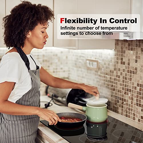 Electric Cooktop, Thermomate 30 Inch Builtin Radiant