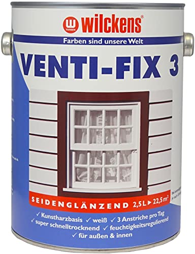 Wilckens Venti-Fix 3 Fensterweiss seidenglänzend, 2,5 l