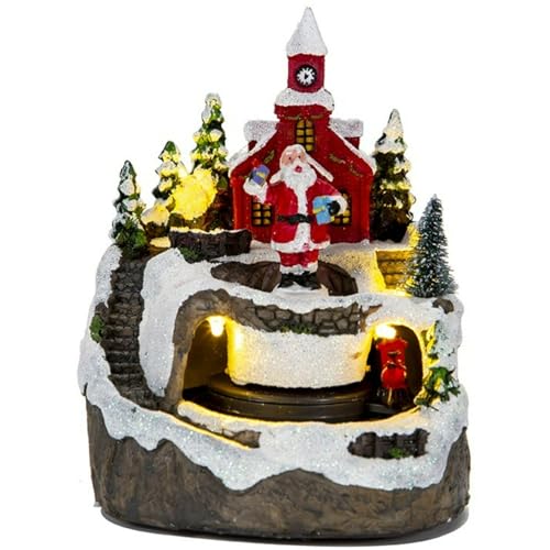 OARGIFT �I���S�[�� �T���^�N���[�X ���y �A�j���[�V���� Led �I�[�i�����g �d�r�� �X�m�[�{�[�� �n�E�X �I�[�i�����g �u�� �N���X�}�X (�T���^) [���s�A���i]