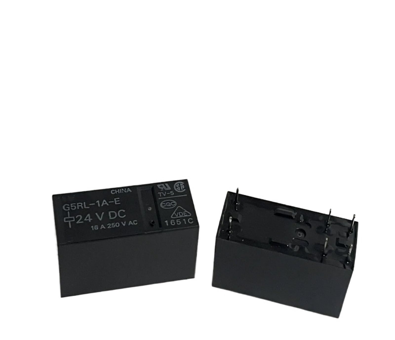 Relais G5RL-1A-E 24VDC 6 broches composant électronique 115F-1A-6P-24V