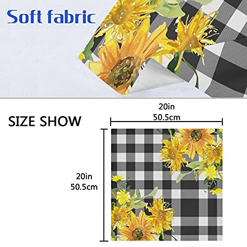 Servilletas de Tela Cuadradas 50.5x50.5 cm Pack x6 miniatura 6