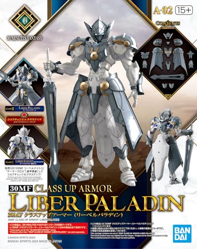 Bandai Hobby 30 Minute Fantasy - 02 Class Up Armor (Liber Paladin) miniatura 6
