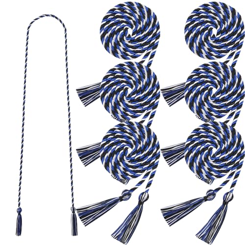 Cordones trenzados de graduación de 68 pulgadas, el regalo de honor ideal para graduandos 2