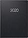 Produktbild BRUNNEN 107966090 Buchkalender Modell 796 (2 Seiten = 1 Woche, 14,8 x 20,5 cm, Balacron-Einband, Kalendarium 2020) schwarz