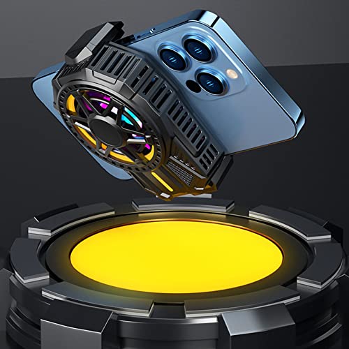 Enfriador de teléfono móvil Ycauty semiconductor negro de 125g para gaming 5