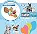 HINMAY Pet Food Scoops Plastic Measuring Cups Set for Dog Cat and Bird Food (Random Color)