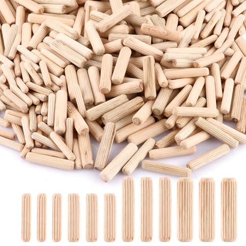 YAYODS 800 Stück Verschiedene Holzdübel Set - Holzdübel...