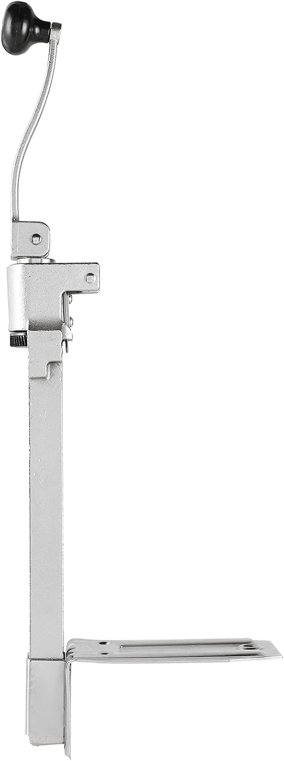 Focket Manual Table Can Opener, Heavy Duty Cast Steel Base Commercial Can Opener, Tabletop Manual with Rust Proof Solid Shaft for Restaurant Hotel Bar Home