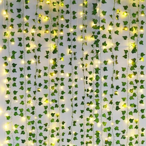 Freyalife Fake Vines for Room Decor(12 Pack 84 FT),with CE