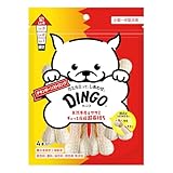 ディンゴ (DINGO) 犬 おやつ チキンボーンストロング M 4本入 犬 おやつ 牛皮の内側に肉を巻き込み最後まで飽きずに食べる長持ちガム ストレス解消やイタズラ噛み防止に役立つ よく噛むことで歯の汚れや歯垢を落とす