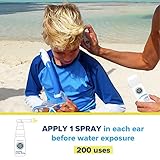 Ear Pro - Natural Swimmers Ear Drops Spray Oil a Hygienic Ear Plugs Replacement that forms a Seal to prevent Trapped Water & Infection - Safe to Use Swim Ear Drops for Adults & Kids (200 Uses, 1-Pack) - Image 10