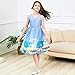Sunny Fashion Girls Dress Unicorn Rainbow Holiday Princess 7