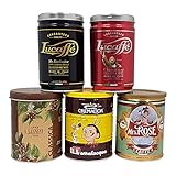 Espresso Probierset, il grande cinque, gemahlen, 5 x 250g