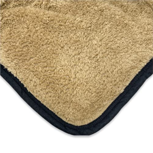 Nu Trendz Signature Southwest Design (Navajo Print) Sherpa Lined Throw 16112 Camel (Tan) #TOP3