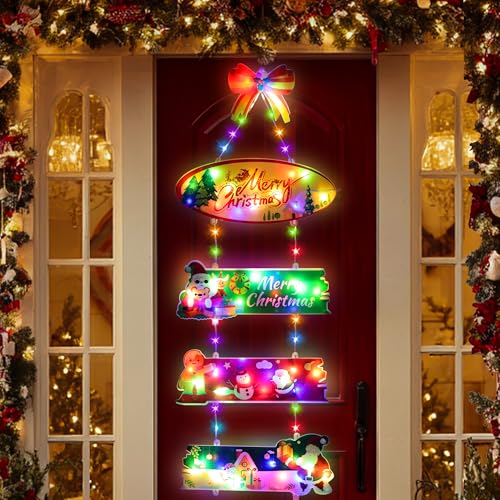 CAUTIOUS Schild Winterregeln zum Hängen, Wand-Deko, Weihnachtskranz,...