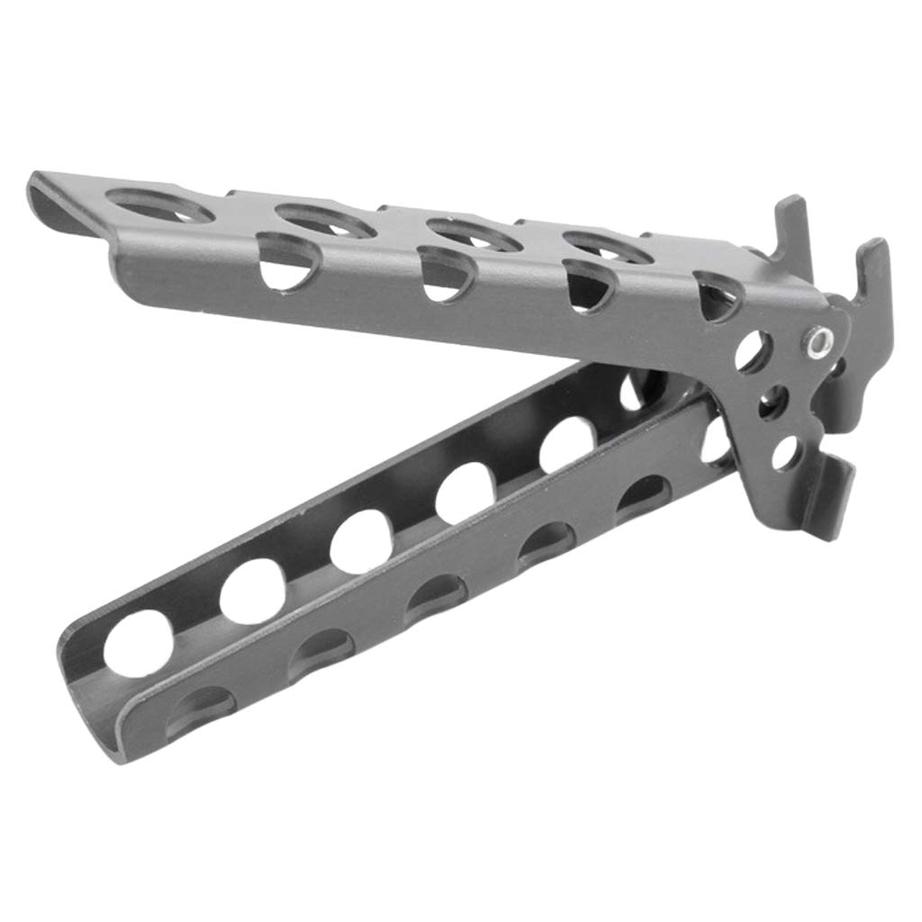 T TOOYFUL Outdoor Camping Pot Pan Lifter Gripper Clip Hand Clamp Anti-scald Cookware