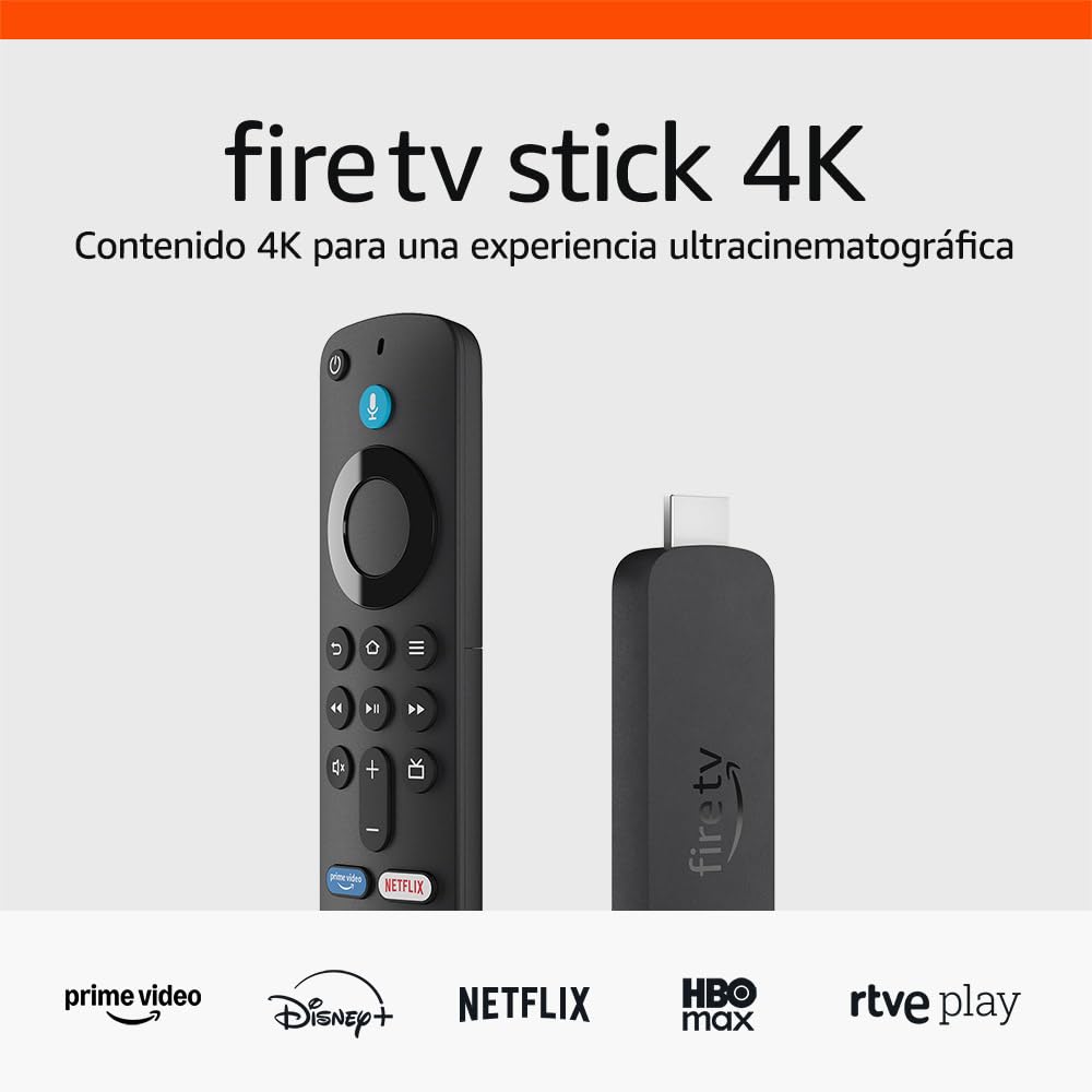 Fire TV Stick 4K: Streaming Ultra HD con Dolby y Wi-Fi 6