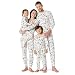Amazon Essentials Unisex Kids' Matching Holiday Family Pajama Sets, Festive Lights, 6-7