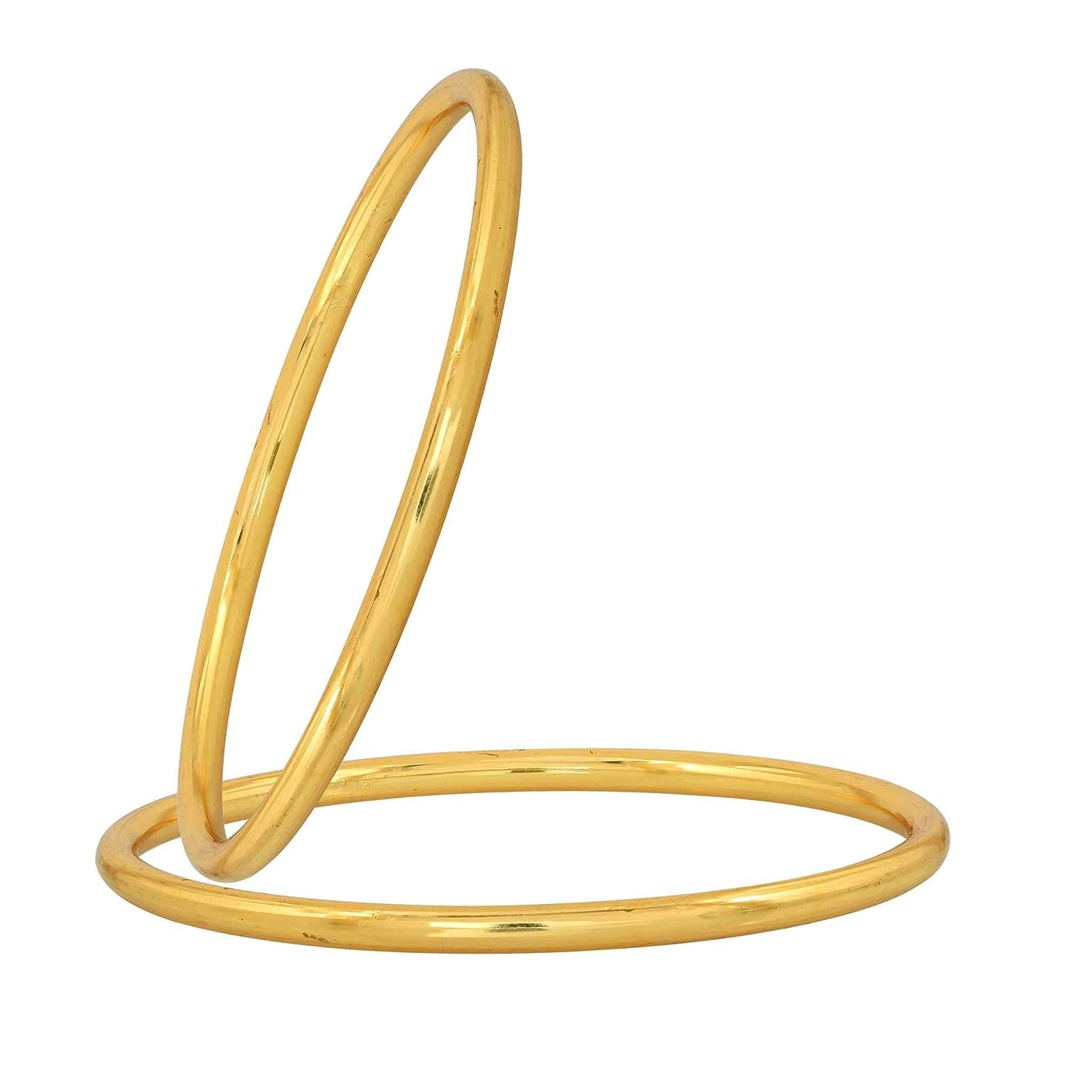 See full amazon price history chart for Maauli Fashions Womens Micro Gold Plated Non-precious Metal Plain Bangles, Set of 2 (Size:2.8) Maauli Fashions Womens Micro Gold Plated Non-precious Metal Plain Bangles, Set of 2 (Size:2.8) (B079FXT5Q3) Amazon Price History, Amazon Price Tracker