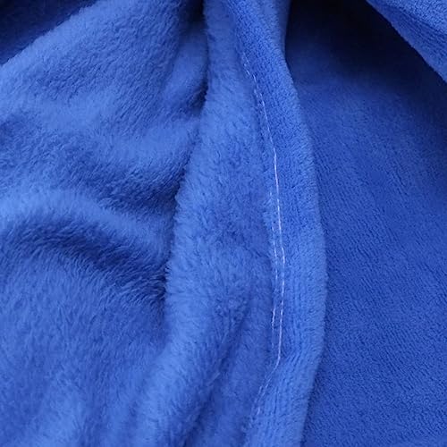 Cobertor Casal Manta Microfibra Fleece (Azul)