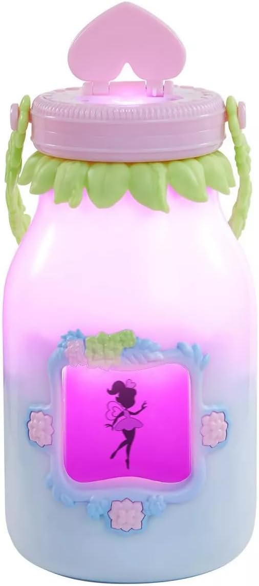 Got2Glow Fairies Got2Glow Fairy Finder - Electronic Fairy Jar Catches 30+ Virtual Fairies - Got to Glow (Pink)