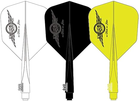 Amazon Co Jp Condor Axe Jokerdriver コンドルアックス ジョーカードライバー Wing Logo スモール ショート ブラック ダーツ フライト ホビー 通販