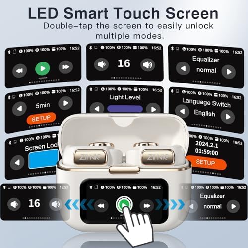 Nadview funkcí chytré LED dotykové obrazovky ZIHNIC S12A