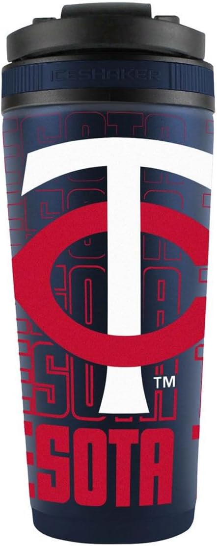 4D Stainless Steel Ice Shaker by Minnesota Twins