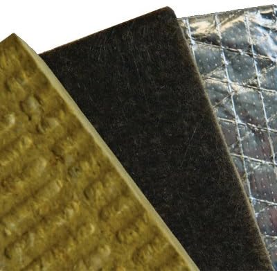 2" Mineral Wool Board Insulation 8lb Density (24" X 48" Sheets, 7 Sheets per Bundle, Unfaced)