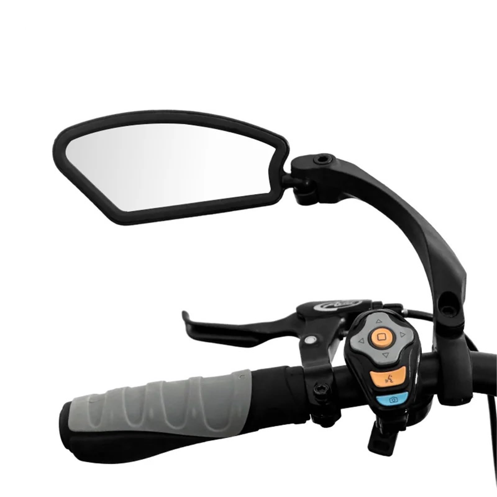 Mini Fahrradlenker Spiegel Bicycle Rearview Mirror, 360° Rotatable Wide Range for Bike & Electric Scooter Handlebar(1Set(Left and Right))