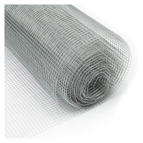 Rete metallica saldata resistente da 10 mm, spessore 0,6 mm, per recinzioni di pollame, barriera di sicurezza per ringhiere per scale, griglia in metallo per varie applicazioni